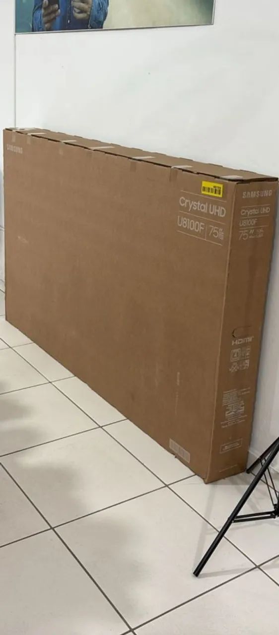 TV Samsung Crystal UHD 75" nova - Foto 2