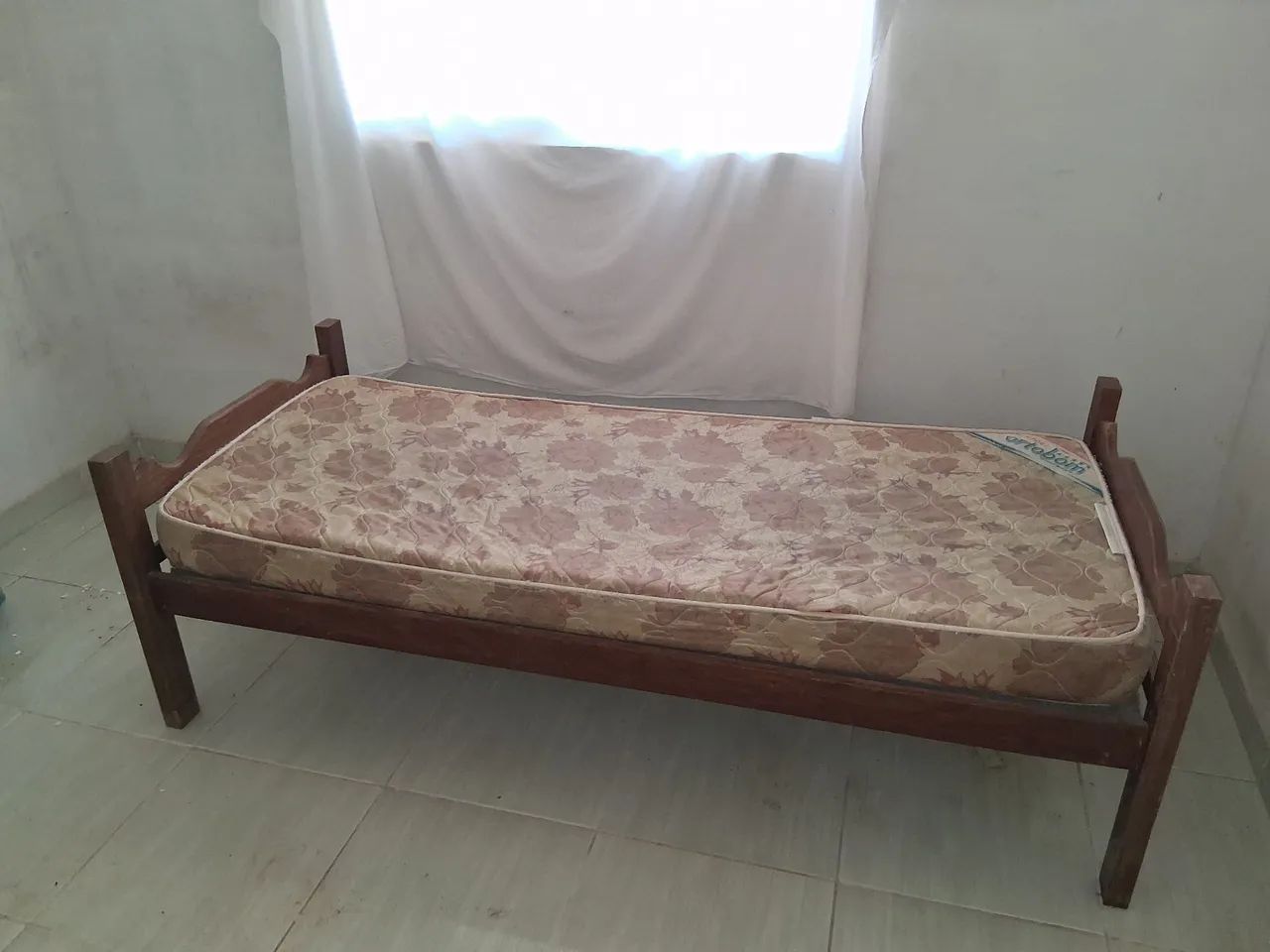 Cama Sucupira Solteiro com colchão  - Foto 2