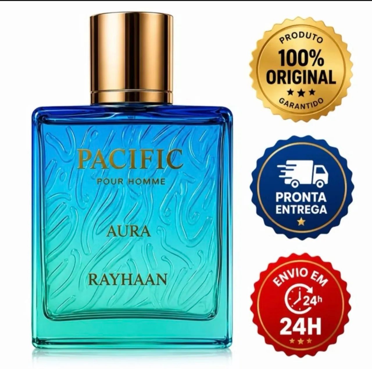 Perfume Pacífic Aura Eau De Parfum 100 ml Original! - Foto 2