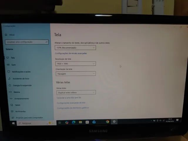 Monitor Wide Samsung 21.5 polegadas Full HD (1920x1080) bivolt, modelo B2230  - Foto 4