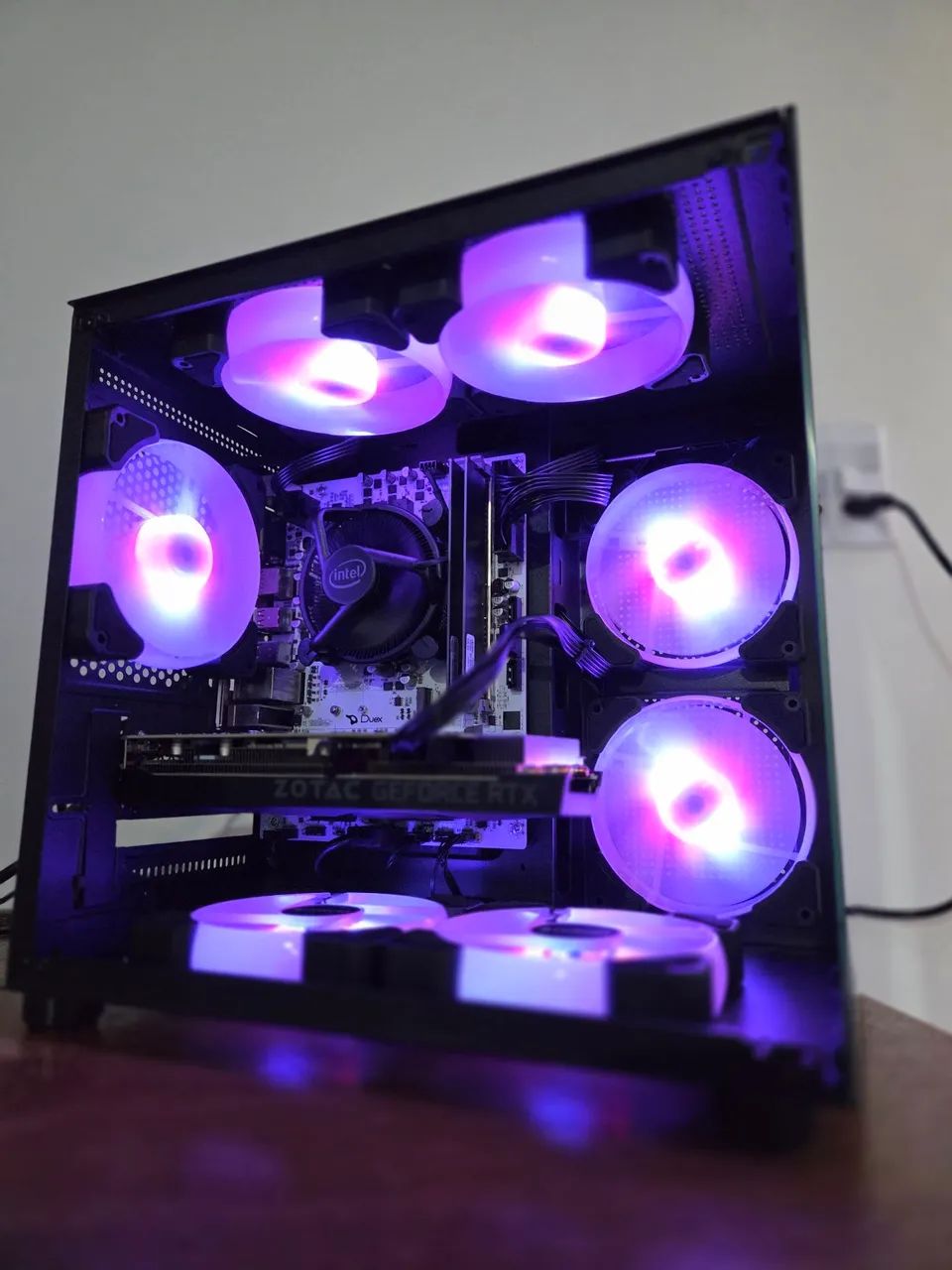 PC gamer com i3 10 Ger! RTX 3060 16gb ram e SSD! - Foto 3