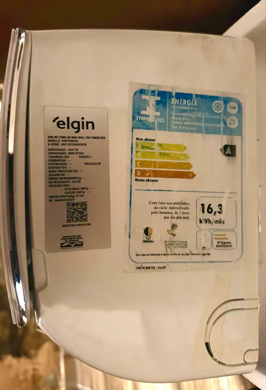 Central de ar Elgin 9000 btus 220w - Foto 2