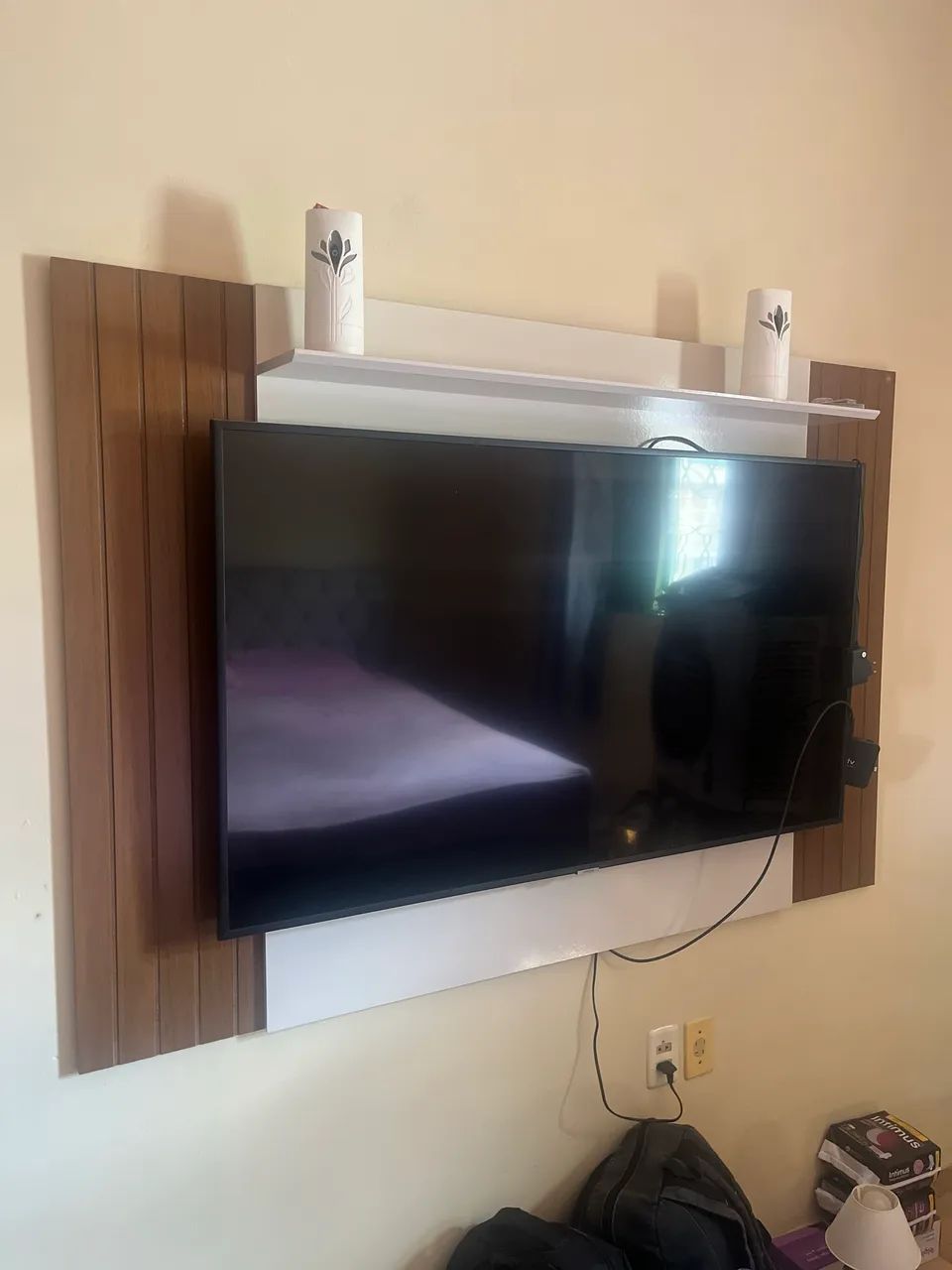 Smart Tv 55 polegadas Samsung acompanha painel    - Foto 4