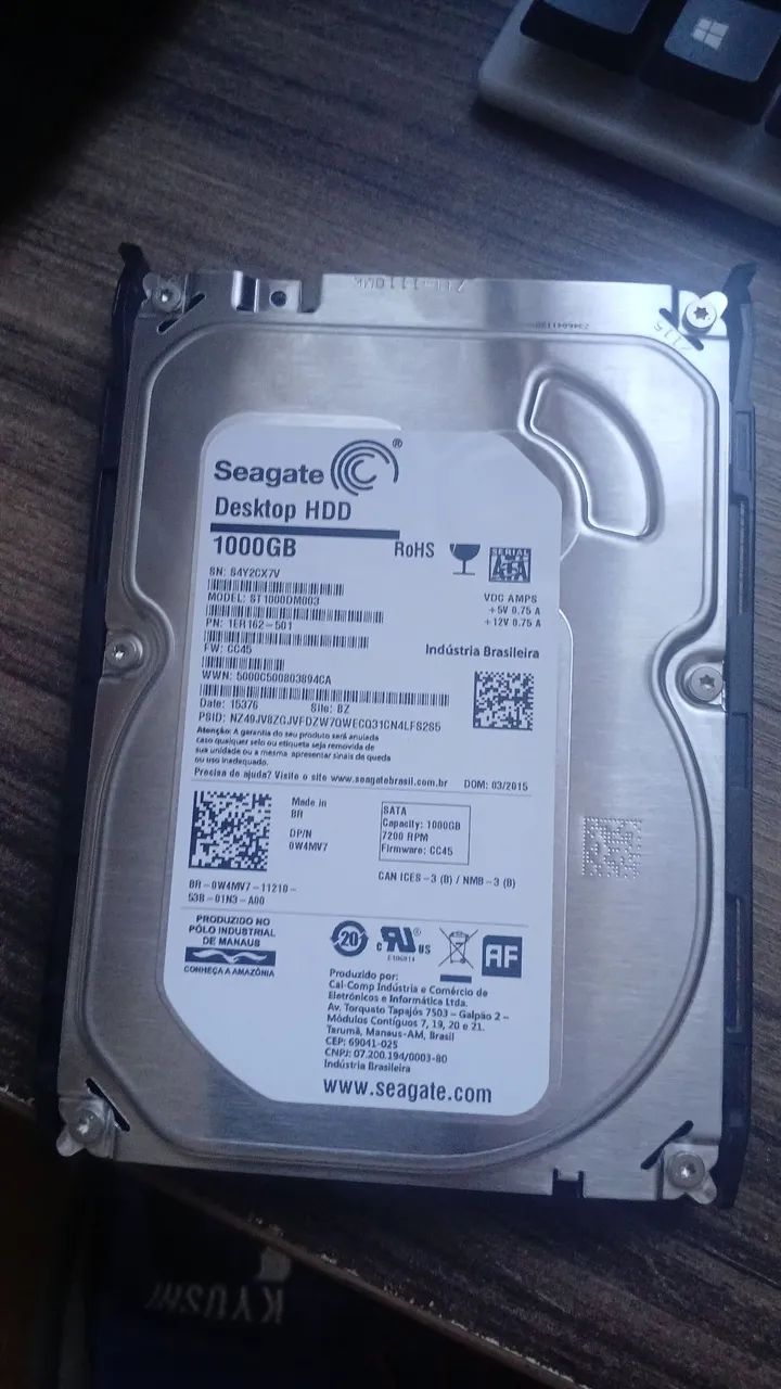 Um HD de 1tb 