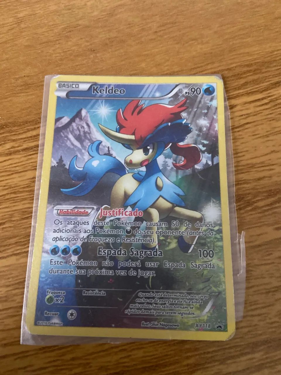 Keldel full Art Carta Pokémon   - Foto 3