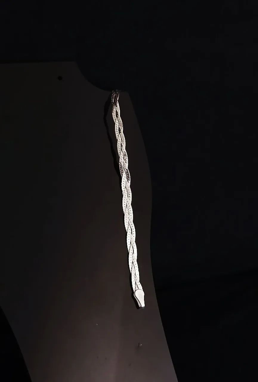 Pulseira Trançada 3 Fios 