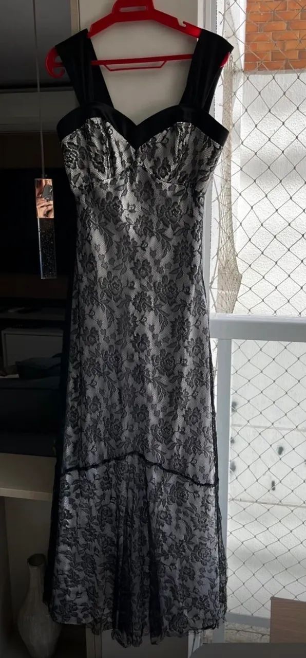 Vestido de festa com renda - Foto 3