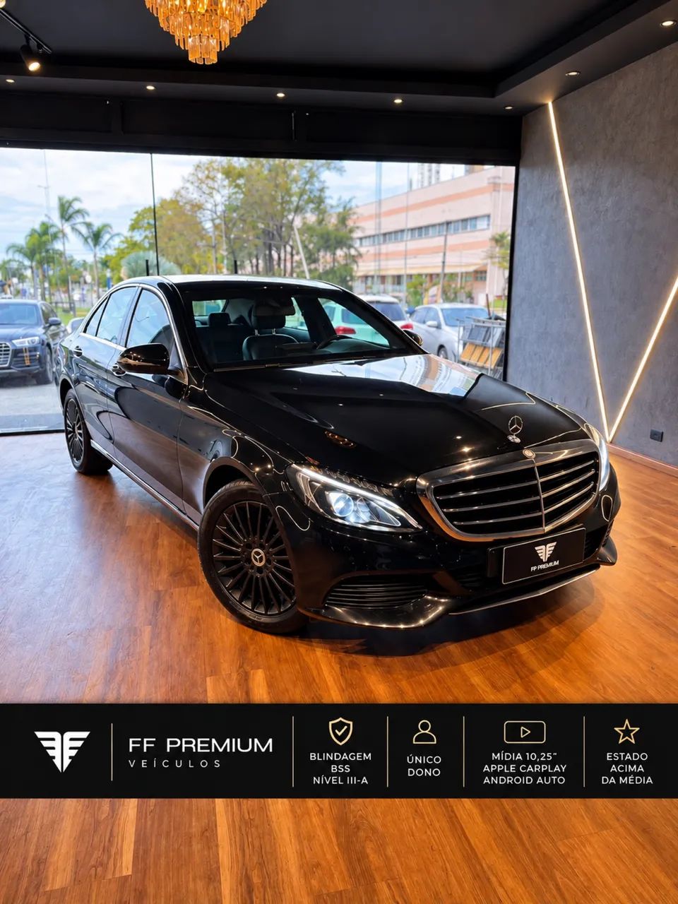 Mercedes-Benz C-180 CGI Exc. 1.6/1.6 Flex TB 16V Aut. 2017