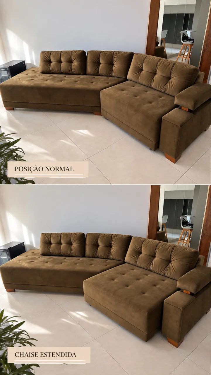 SOFÁ COM CHAISE  - Foto 3