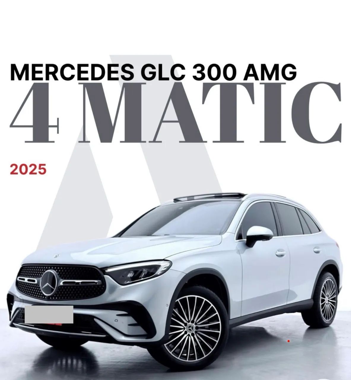 Mercedes-Benz Glc-300 4MATIC 2.0 TB AUT. (HÍB) 2025