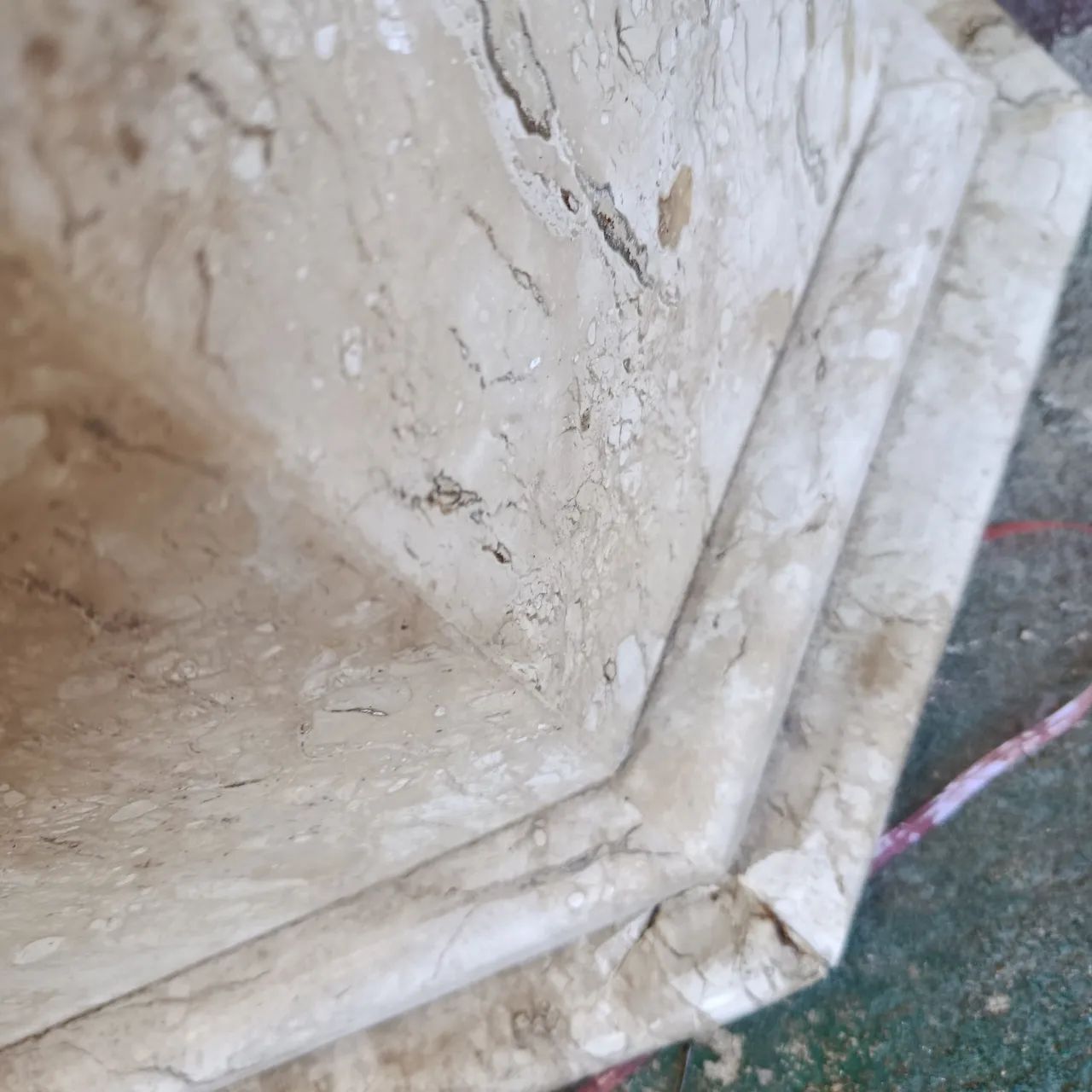 Mesa de travertino - Foto 4