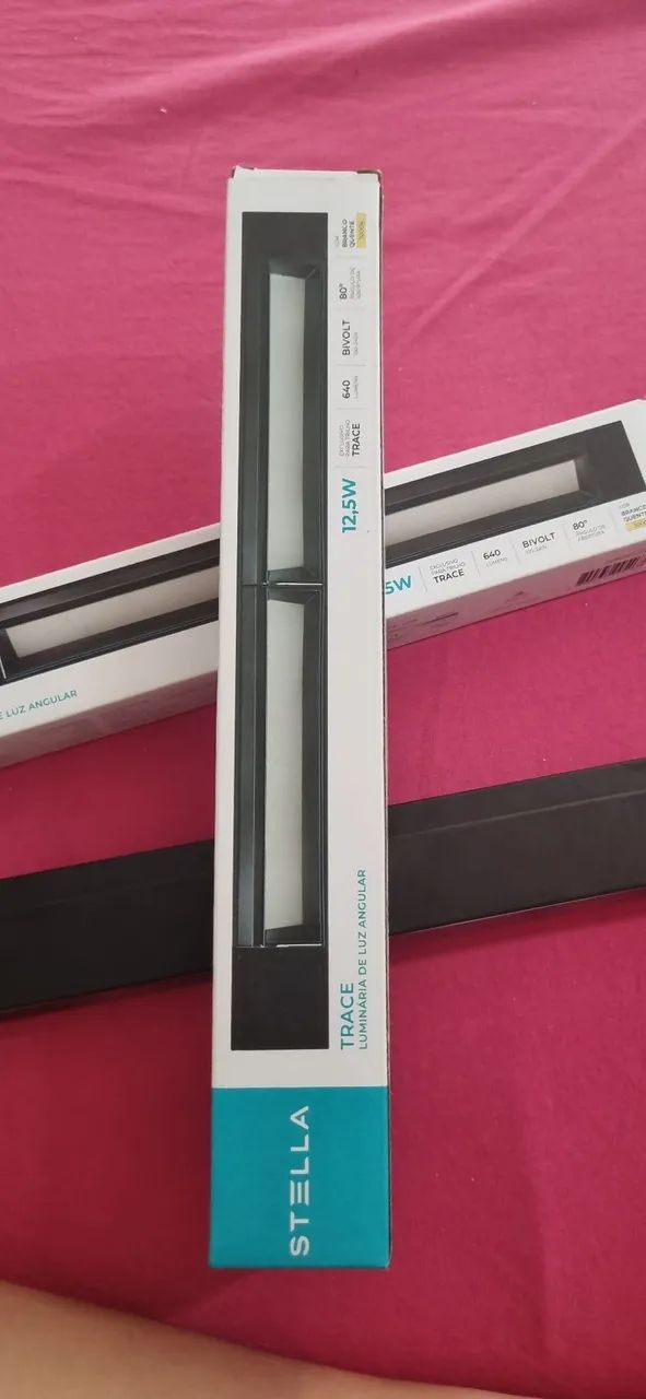 Duas Luminaria de trilho angular Trace da Stella de 3000k - Foto 2