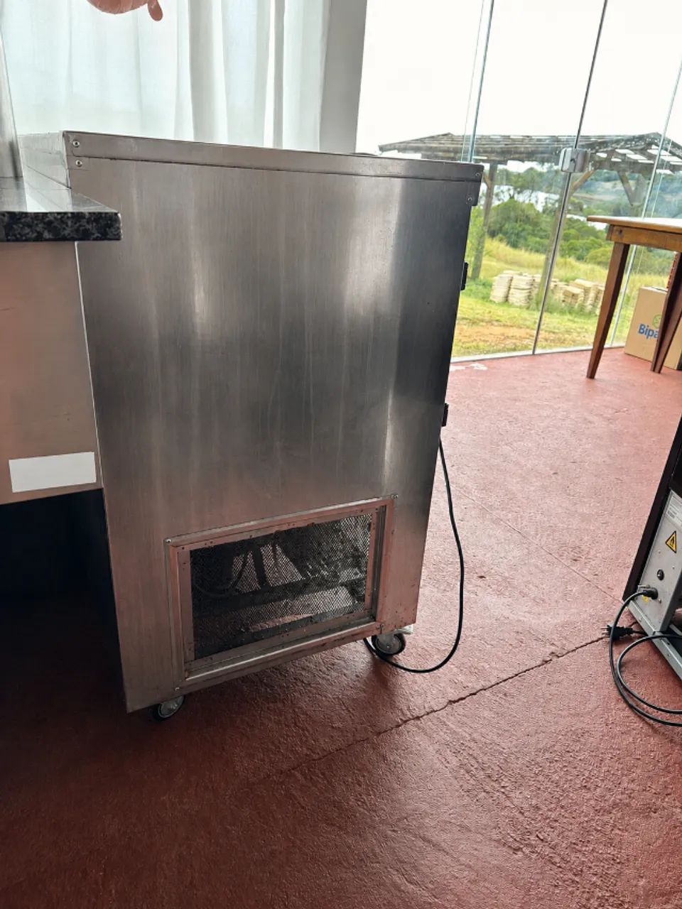 Balcão Refrigerado Inox 3 Portas com Cuba 220V - Foto 2