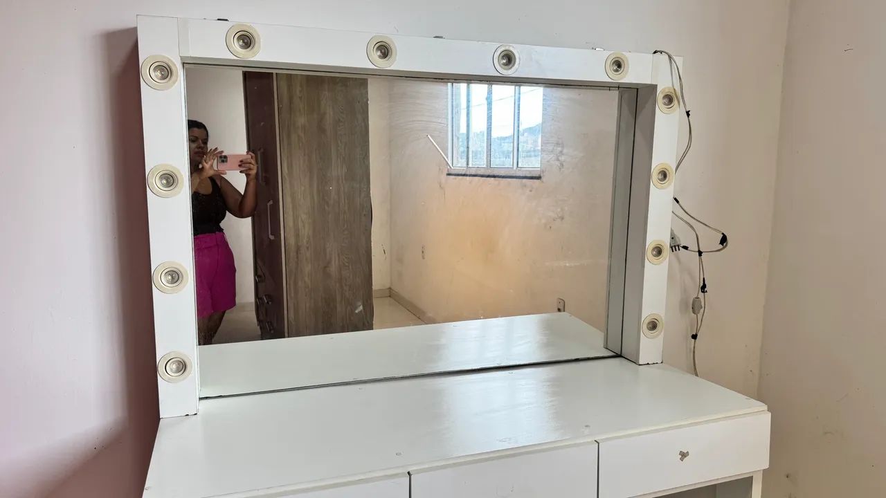 Penteadeira Camarim 12 lâmpadas  - Foto 4
