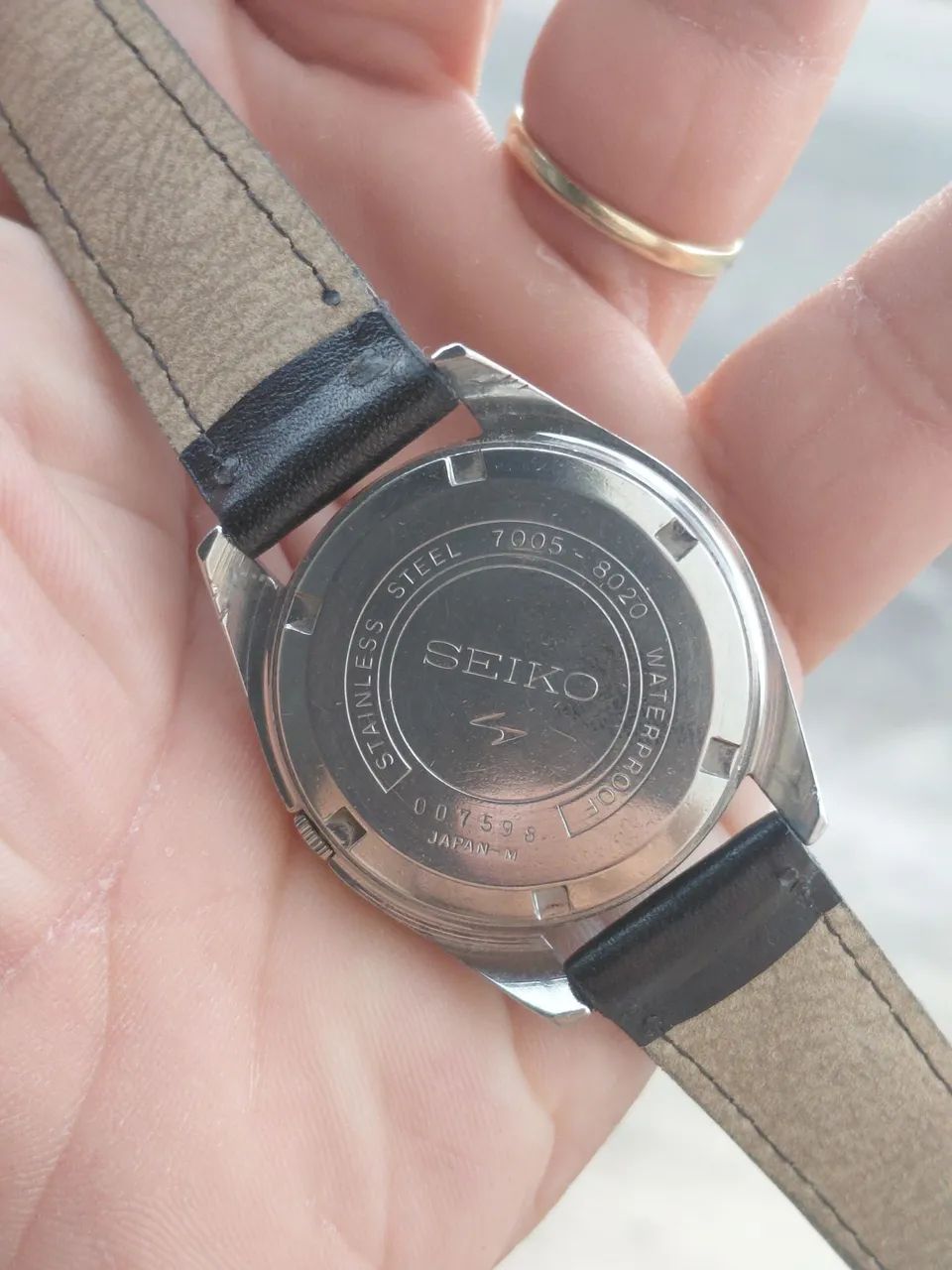 Seiko Automático Vintage * funcionando perfeitamente !! <br
