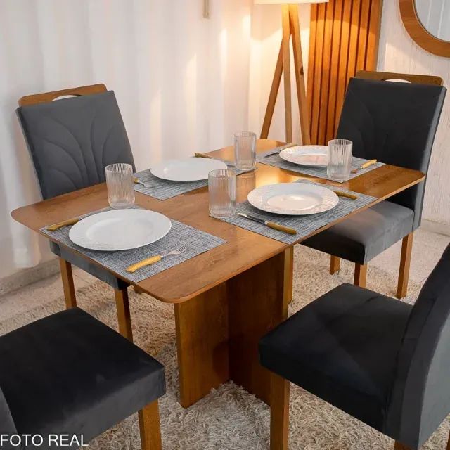 Mesa de jantar Salinas com 4 lugares  - Foto 2