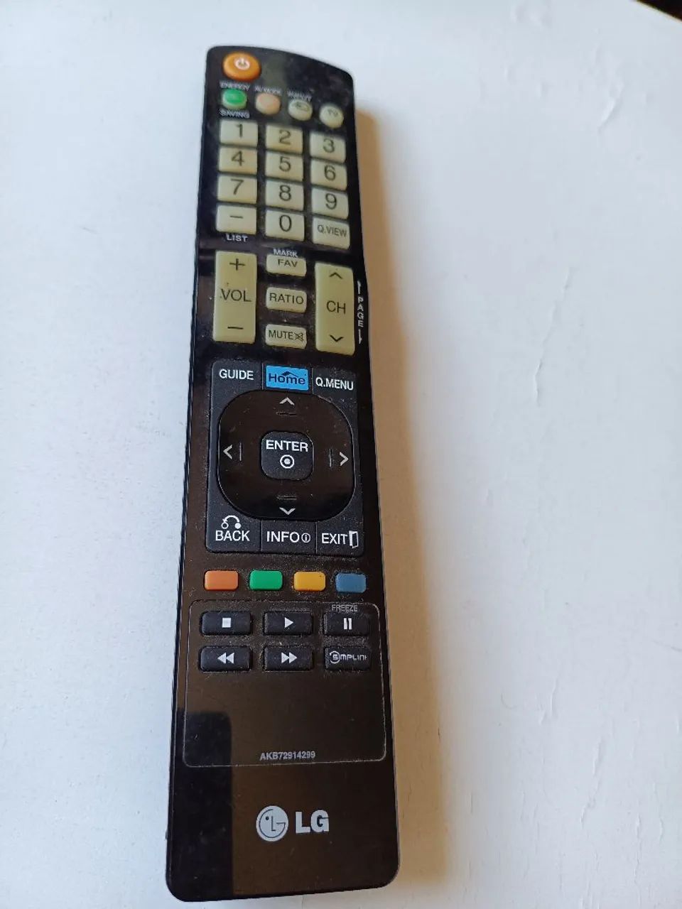 Controle LG mod:AKB- *
