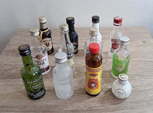Coleção Garrafinhas Miniaturas