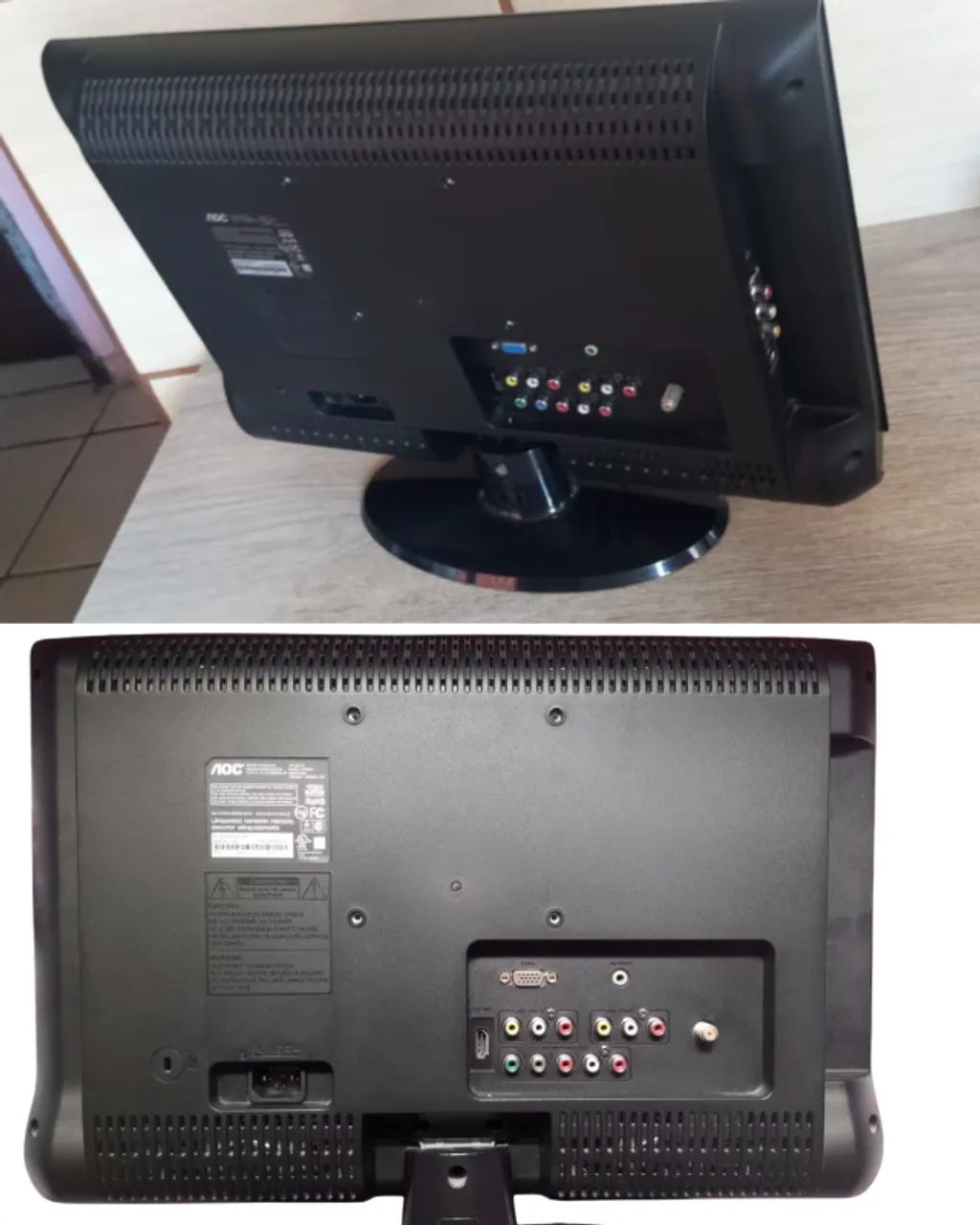  Monitor AOC 19 polegadas  LCD TV - Usado | Perfeito Estado - Foto 2