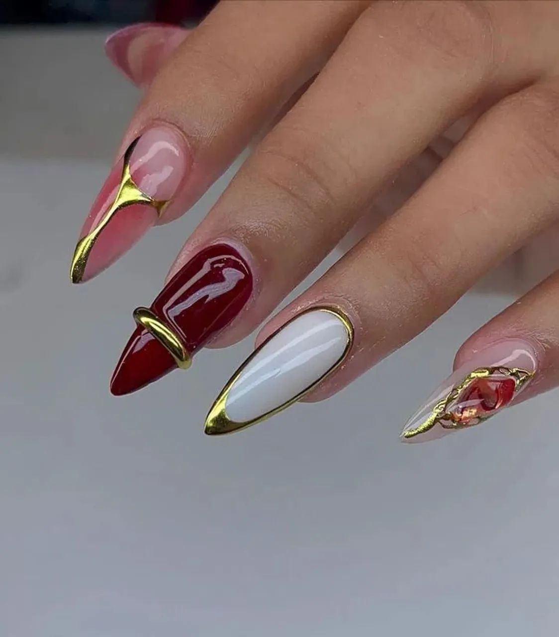 Unhas postiças decoradas a pronta entrega 