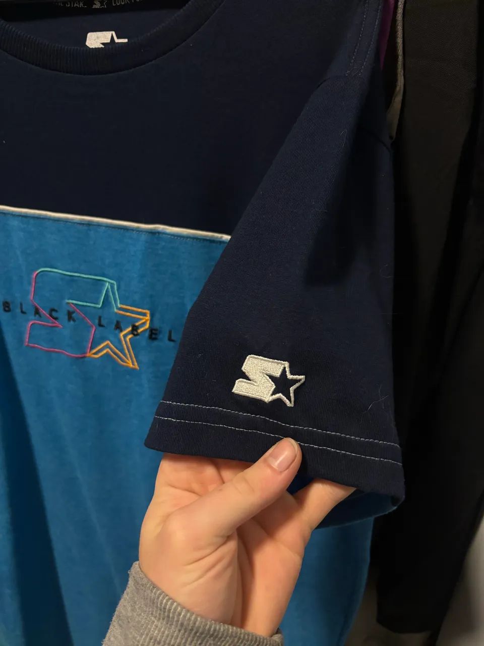 Camiseta Starter Azul Original G - Foto 4