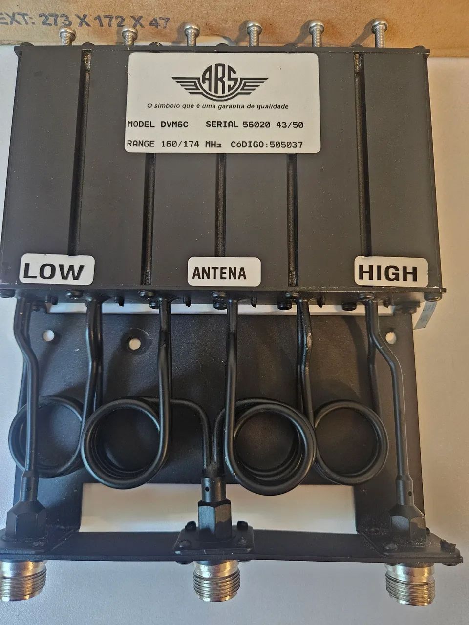 DUPLEXADOR ARS - MINI VHF (NOVO) - Foto 2