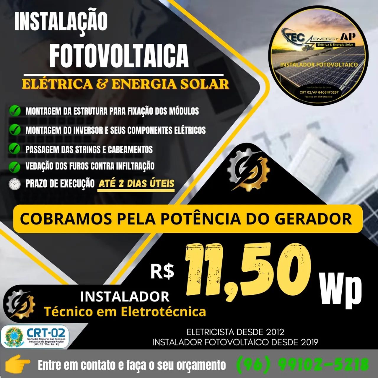 Instalador Fotovoltaico