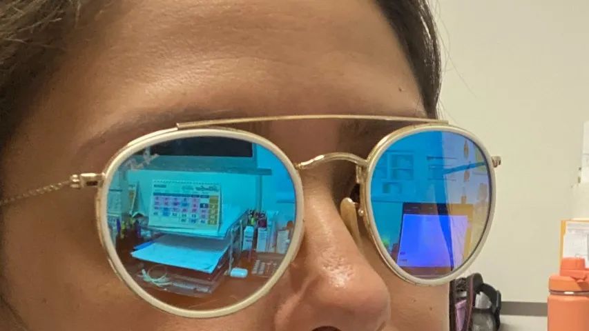 Óculos de sol Ray-ban espelhado - Foto 4