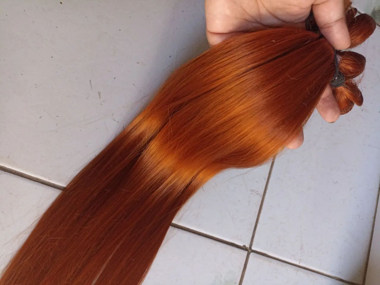 Cabelo ruivo Bio humano  - Foto 3