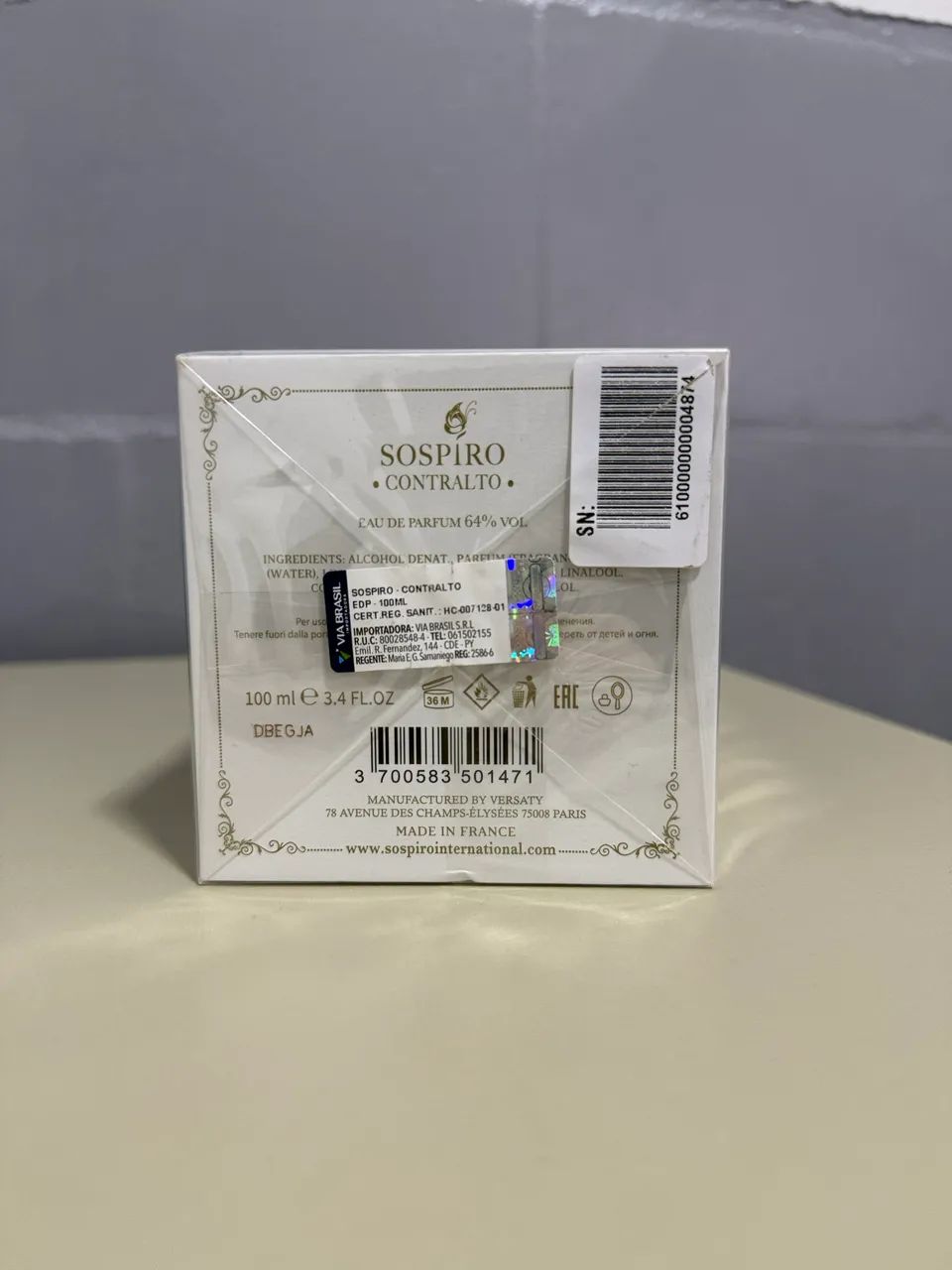 Sospiro contralto edp 100ml - Foto 3