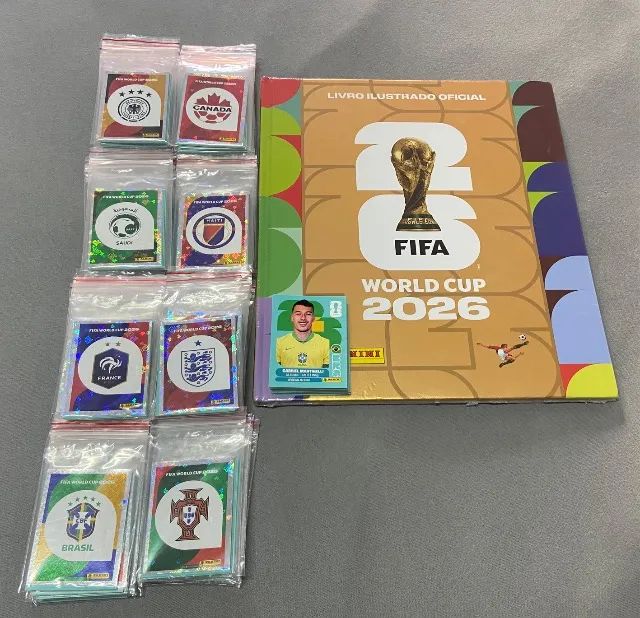 Álbum Copa 2026 - P/ colar - 99 % completo  - Foto 2