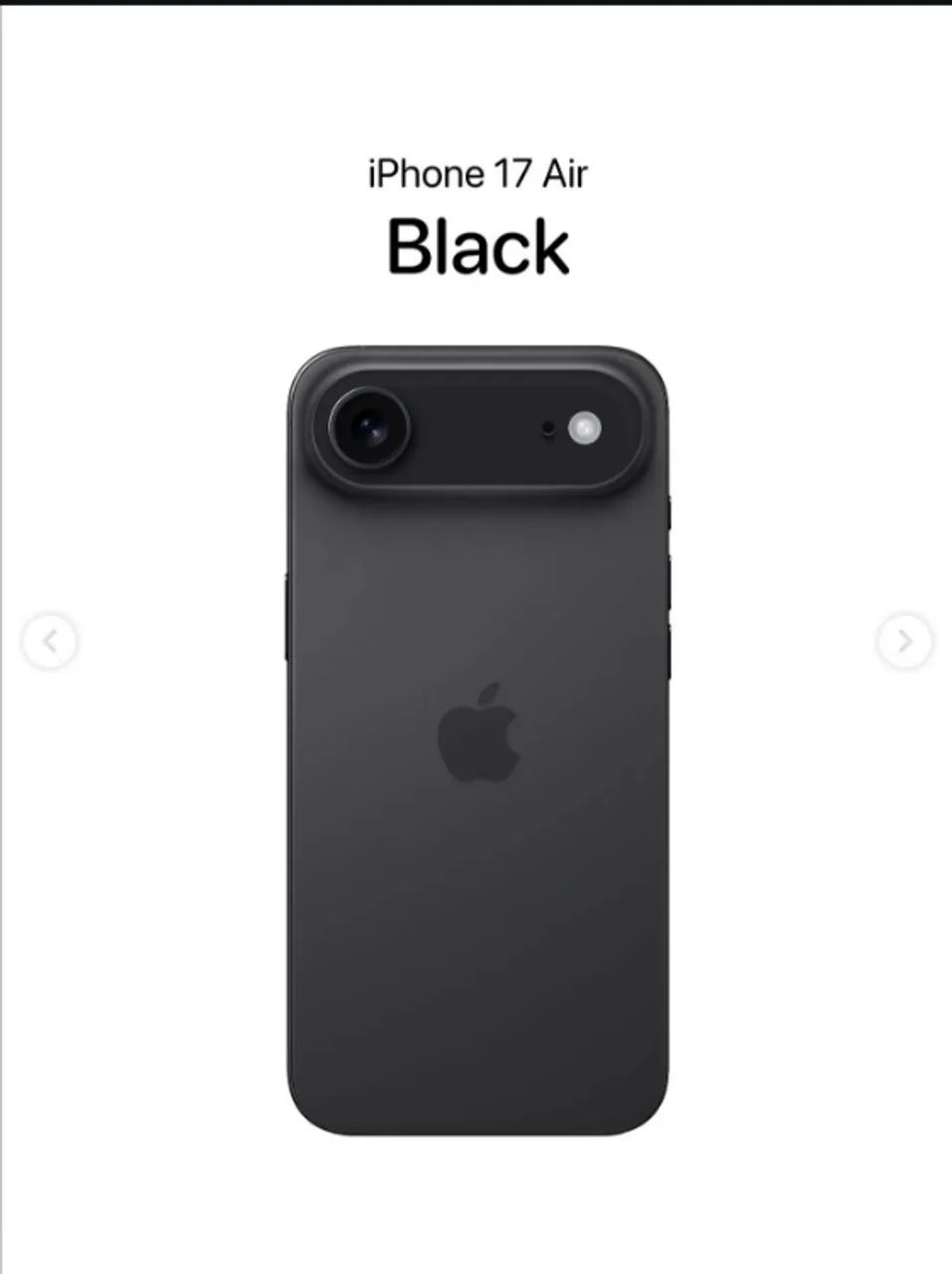 iPhone Air 256GB Zerado Garantia Apple - Celulares e Smartphones