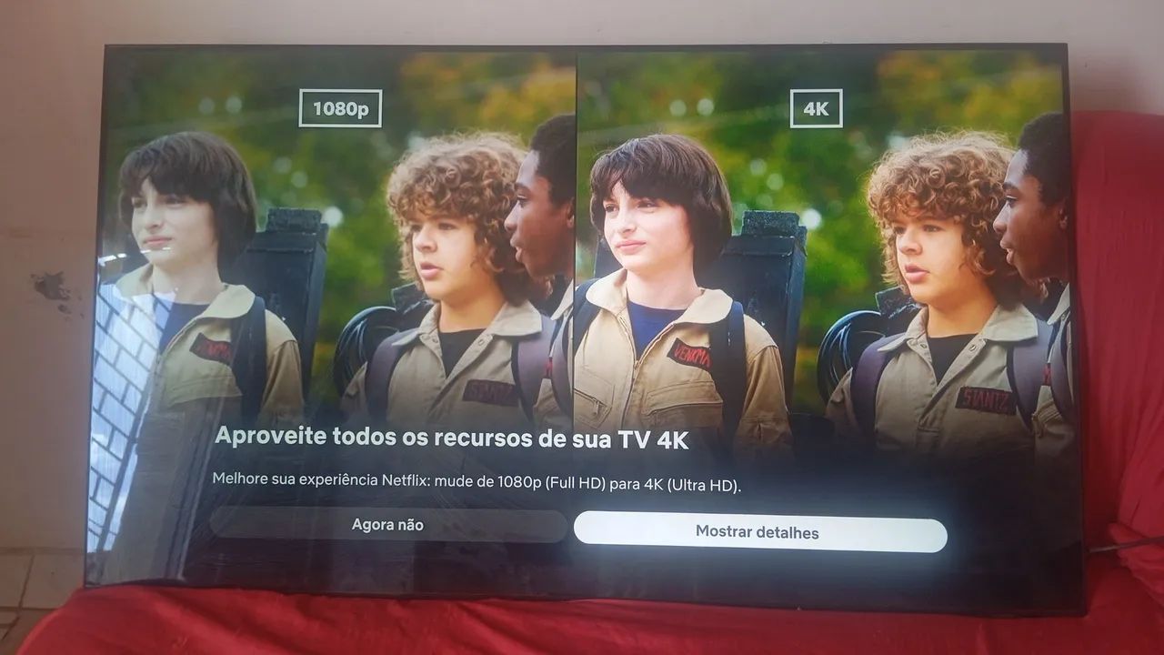 Tv Samsung 55pol 4K Qled Sem Várias Sem Nova  - Foto 2