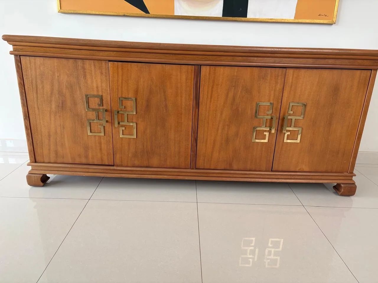 Sala de jantar c/8 cadeiras e buffet - Foto 3