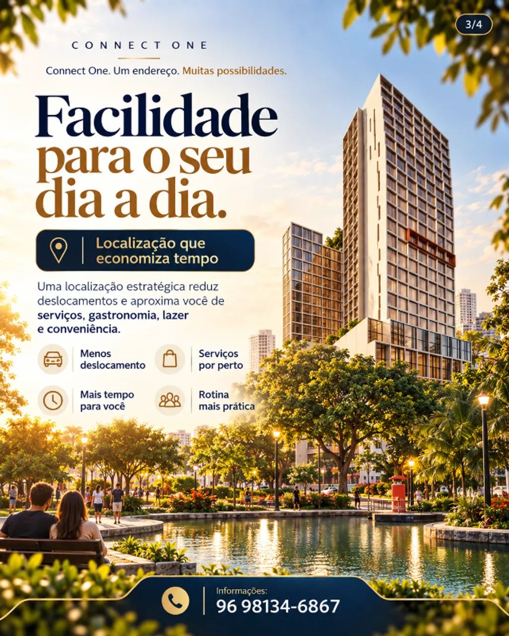 APARTAMENTO DE 2 E DE 3 QUARTOS