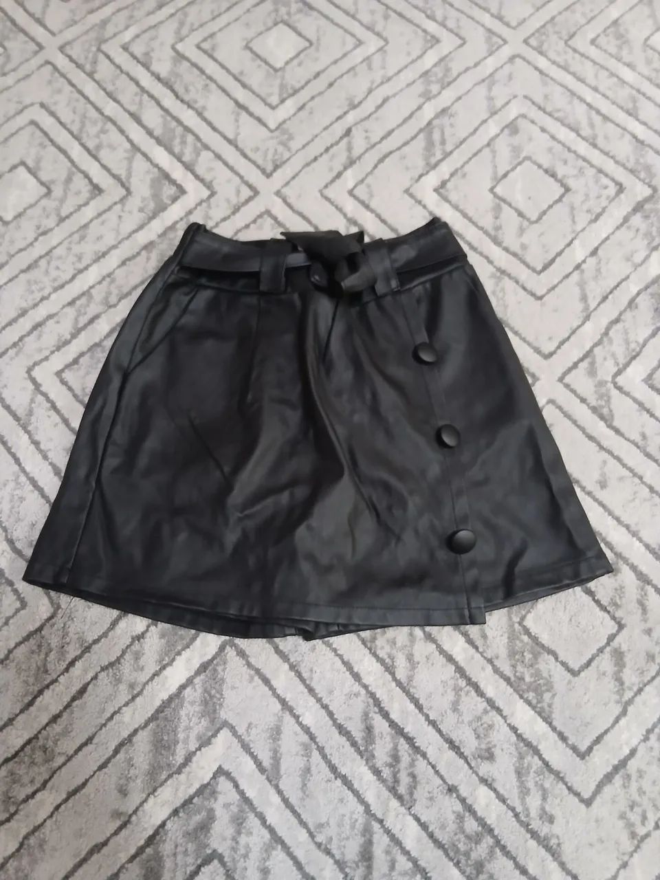 Short saia infantil 