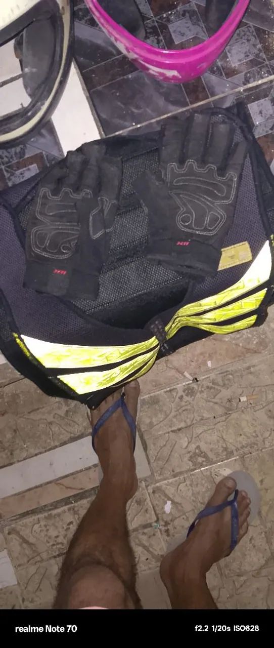 Capacete e colete  - Foto 4