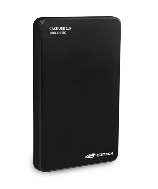 Case para hd externo usb 2.0 c3 tech - Foto 2