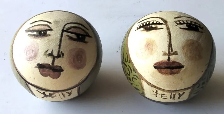 Esculturas em Cerâmica - Artista Delly Figueiredo - 2 Peças - Itens NOVOS  - Foto 2