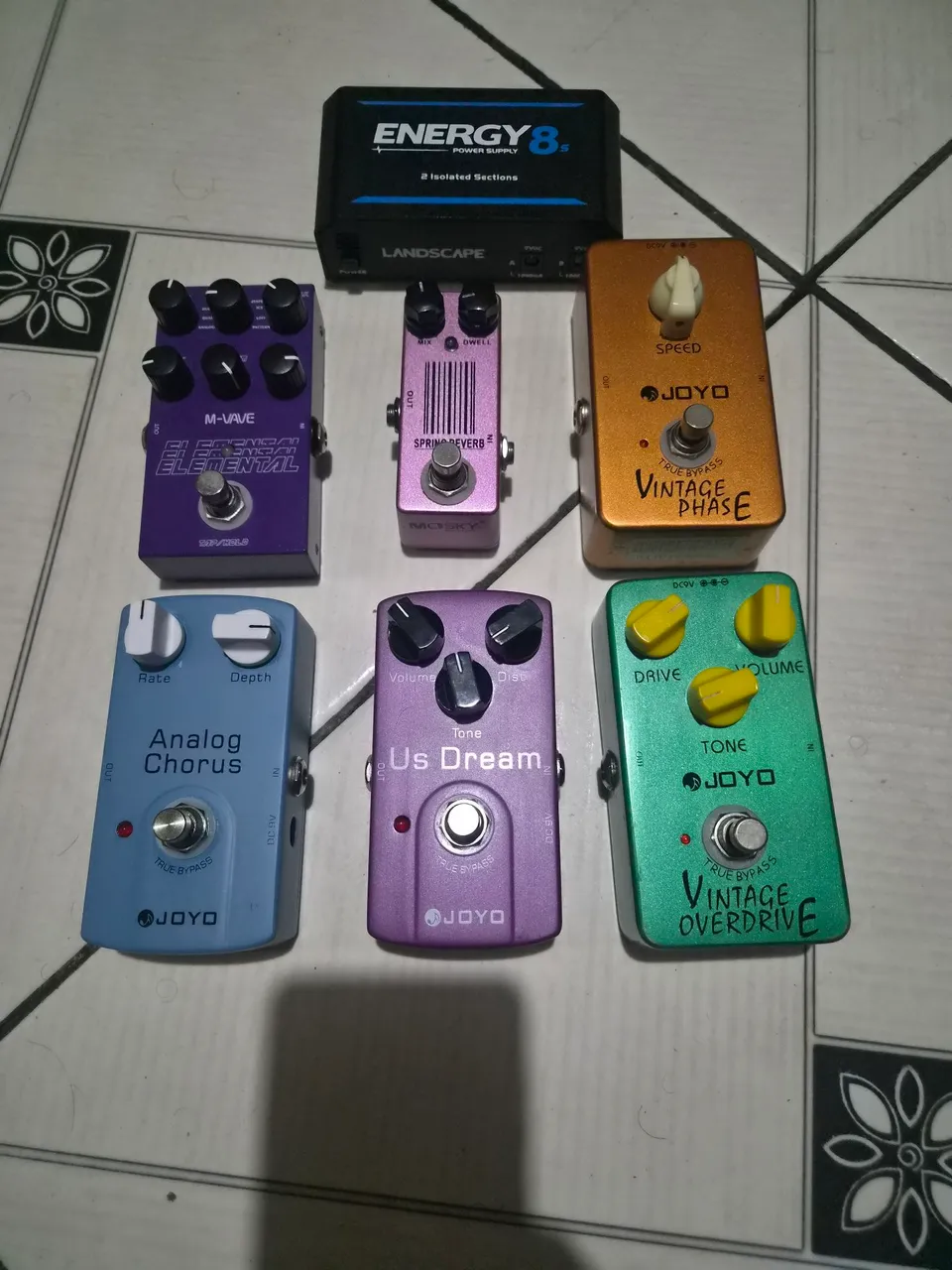 Raridade! Pedal Boss digital dimension DC-3 - Instrumentos