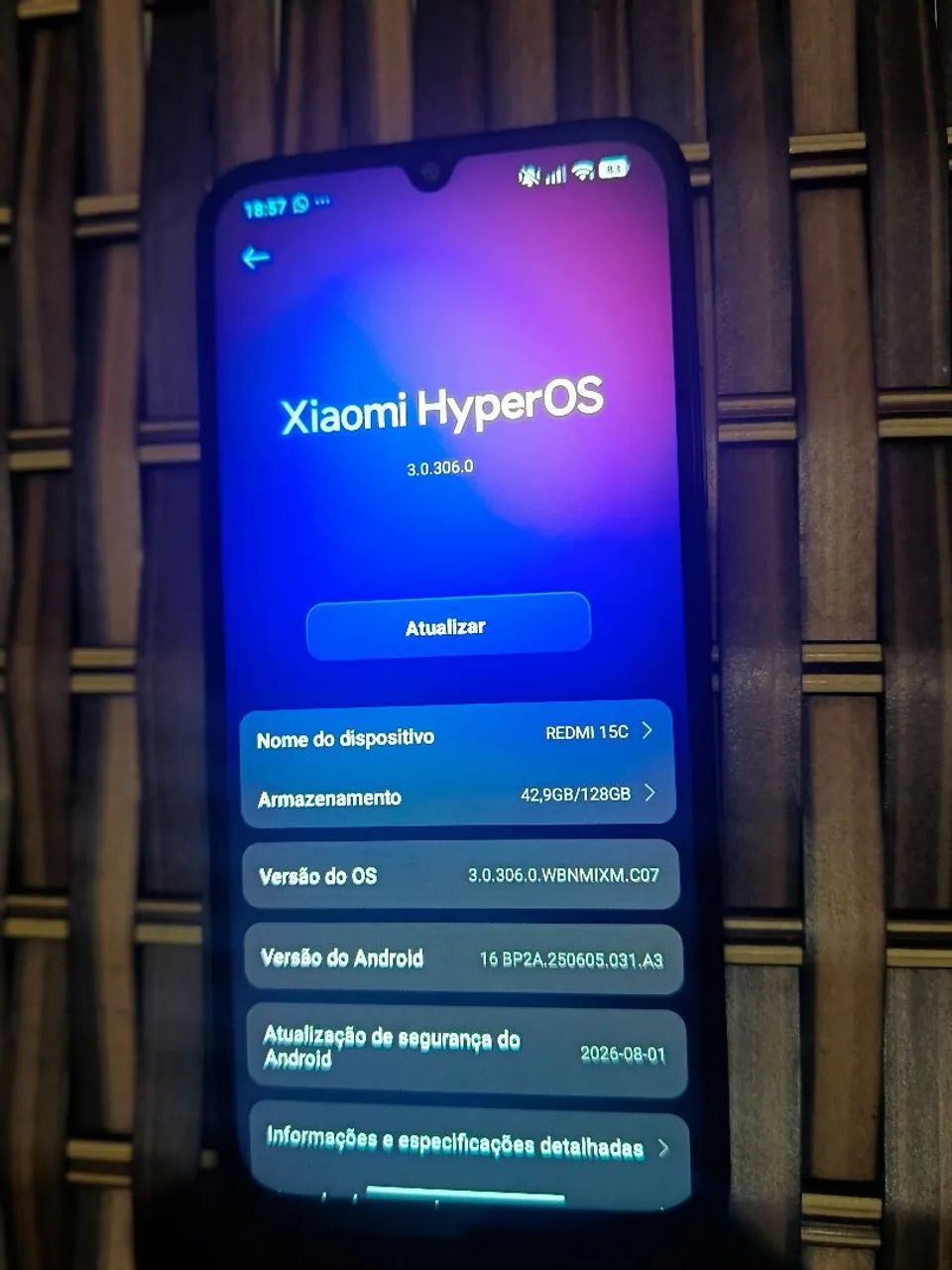 Xiaomi redmi note 15c NOVO