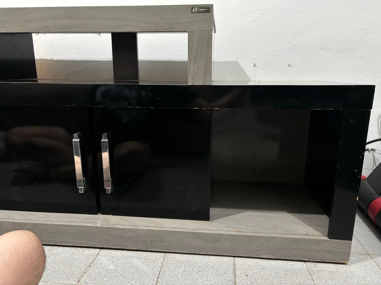 Rack para TV 60? polegadas, em MDF - R$ 150 - Foto 4