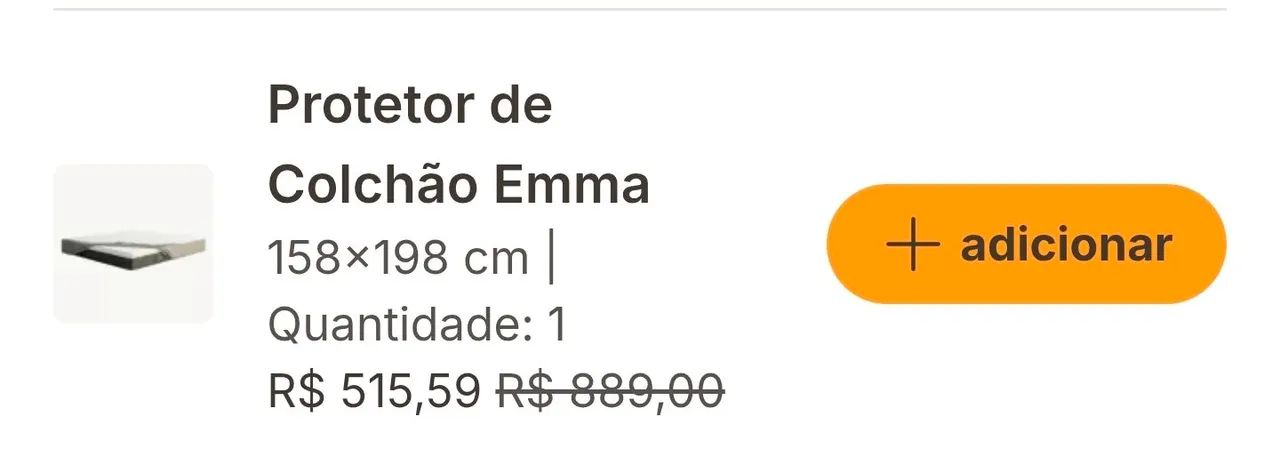 Cama Emma plus Hibrida com base baú seminova - Foto 3