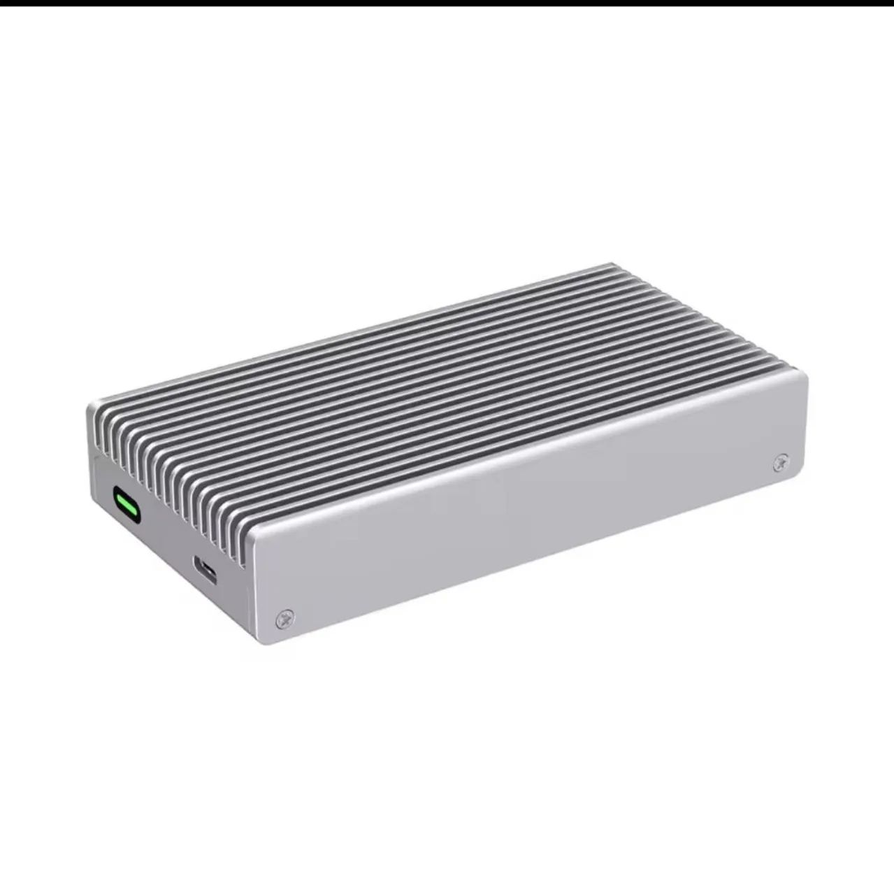 Case externo para SSD NVME de alta velocidade. Suporte a 40GBps.