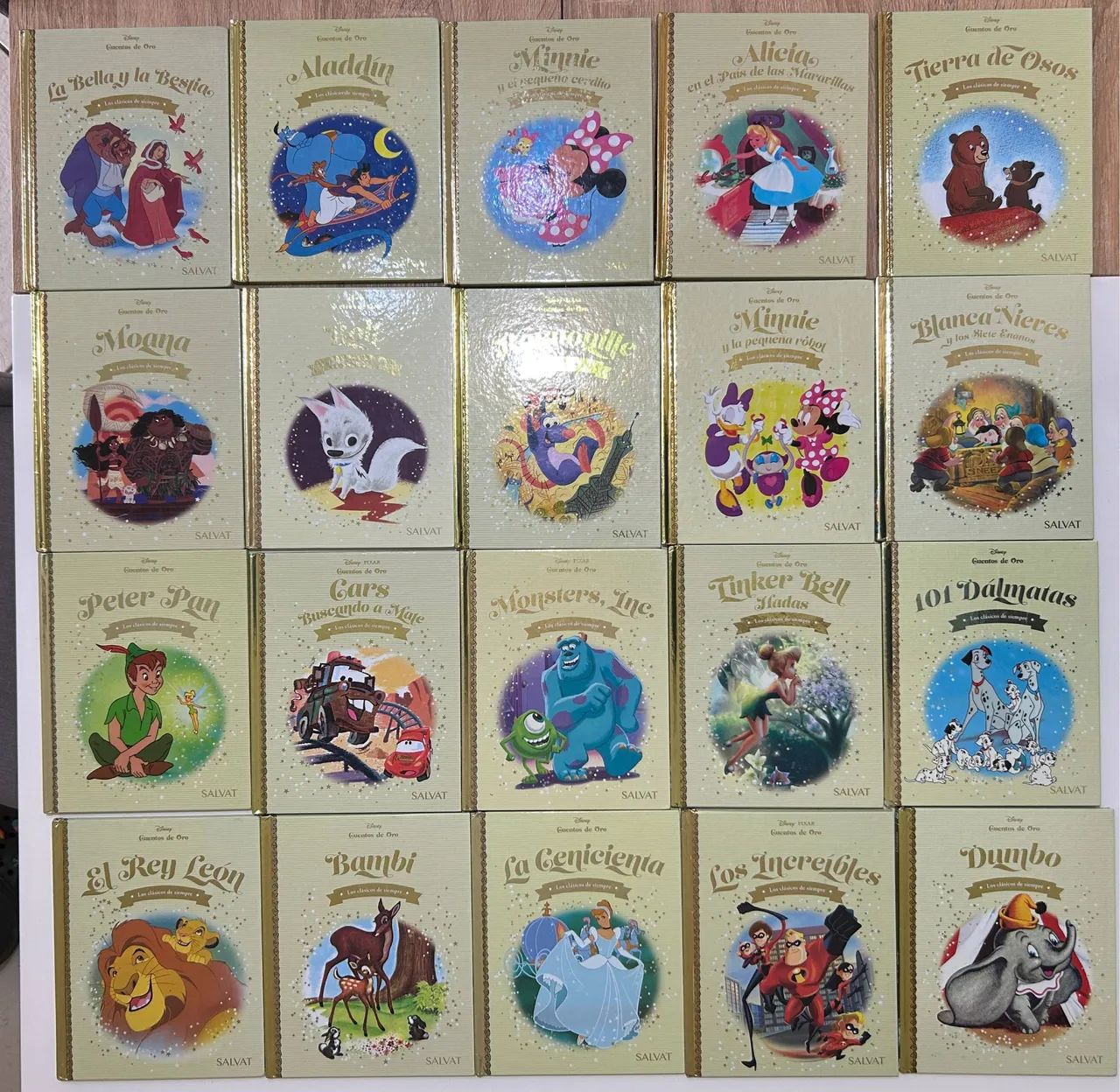 Livros em espanhol Disney