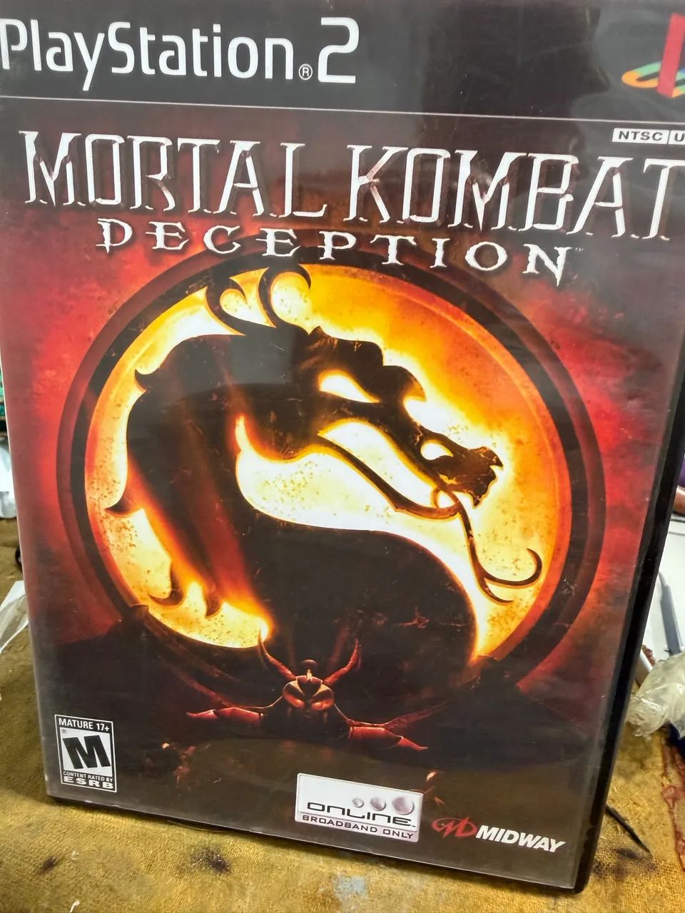 Mortal kombat deception ps2 original colecionador - Jogos de Vídeo