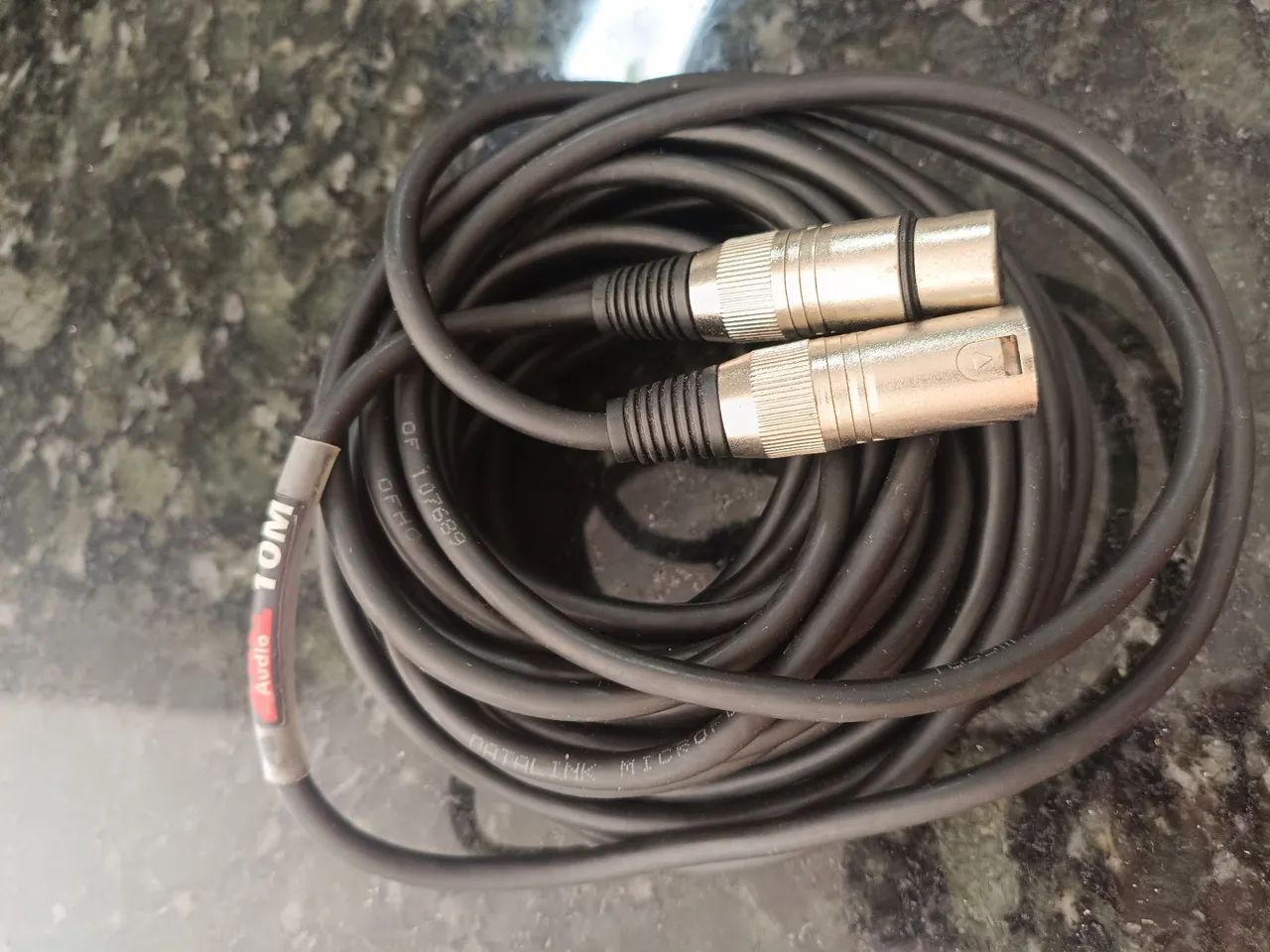Cabo RTA tipo microfone, 10 metros. XLR.. - Foto 2