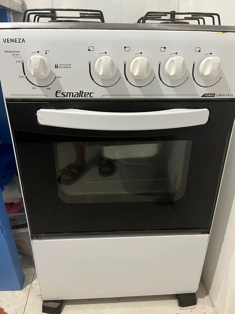 Fogão 4 bocas esmaltec