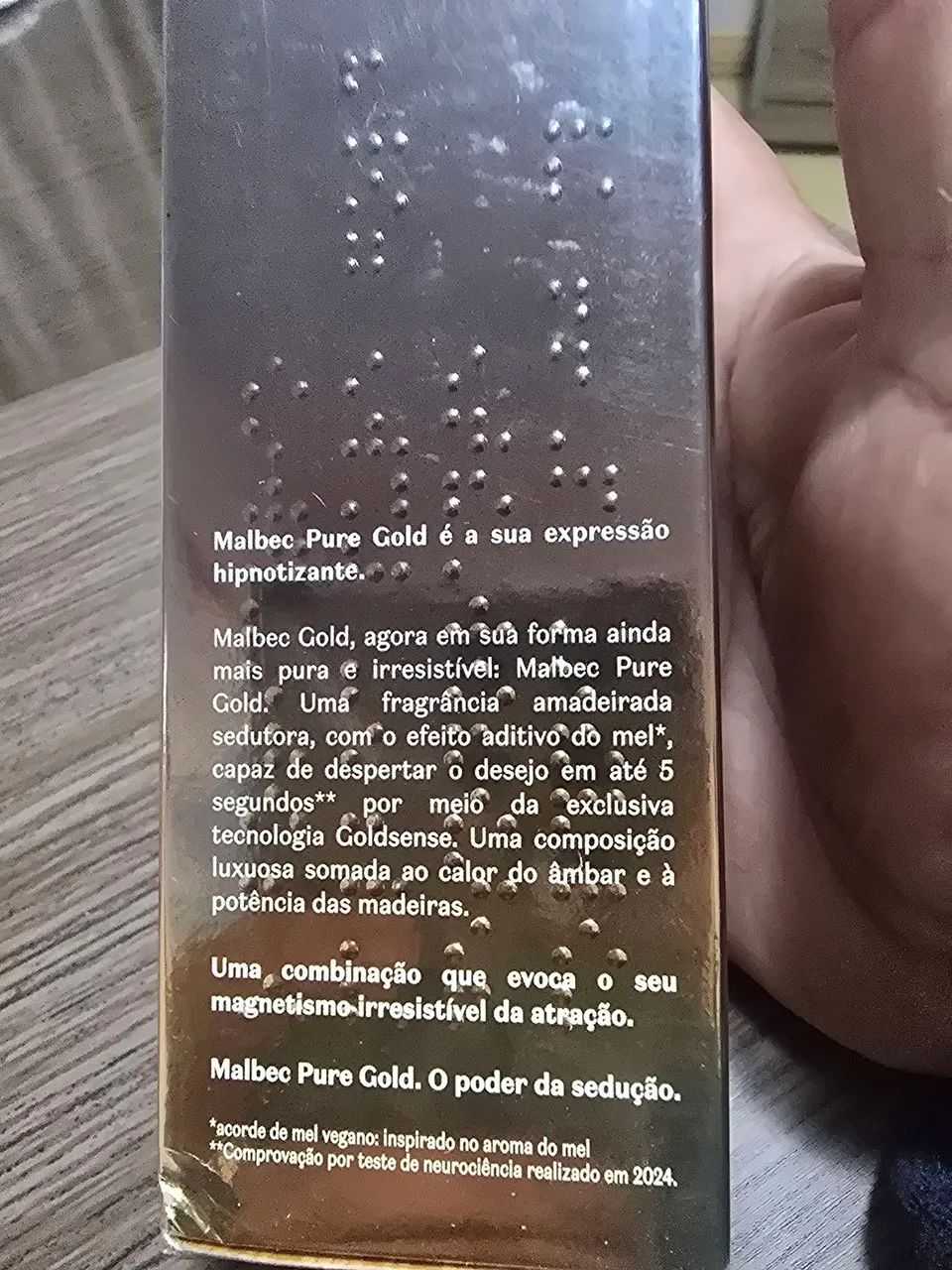Malbec Pure Gold lacrado  - Foto 4