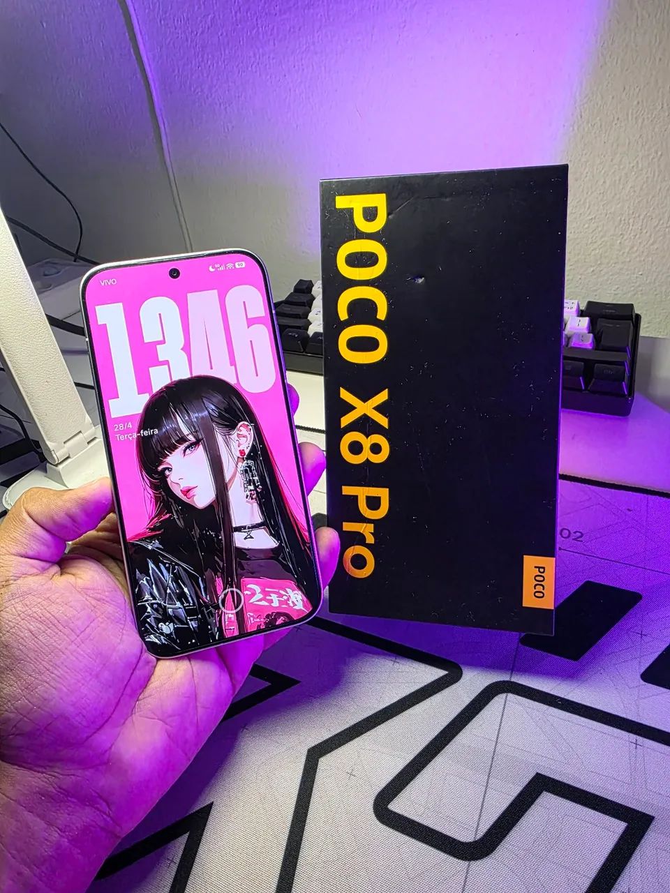 Poco X8 Pro - 512gb - 8 de ram - SEMINOVO  - Foto 4